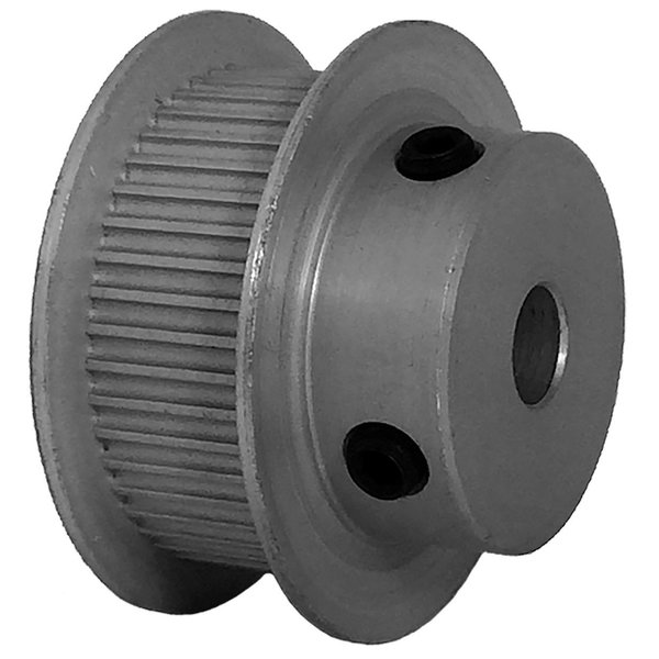 B B Manufacturing 45-2P09-6FA3, Timing Pulley, Aluminum, Clear Anodized,  45-2P09-6FA3